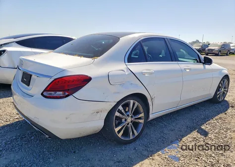 2017 Mercedes-Benz C 300 from USA, damaged, VIN 55SWF4JB2HU200695